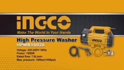 INGCO High Pressure Washer 1500W view 4