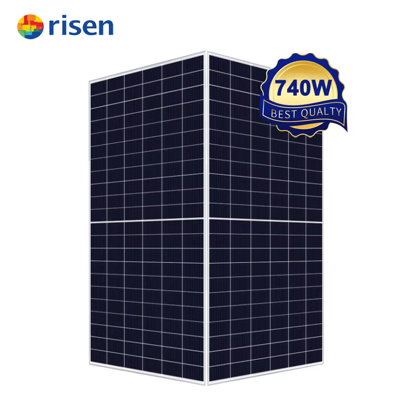 Risen Energy Hyper-ion Pro 740W HJT Bifacial Panel view 1