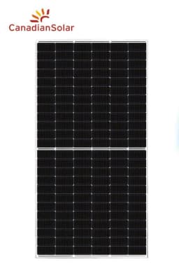 Canadian Solar TOPBiHiKu7 625W N-Type Bifacial TOPCon Panel view 2